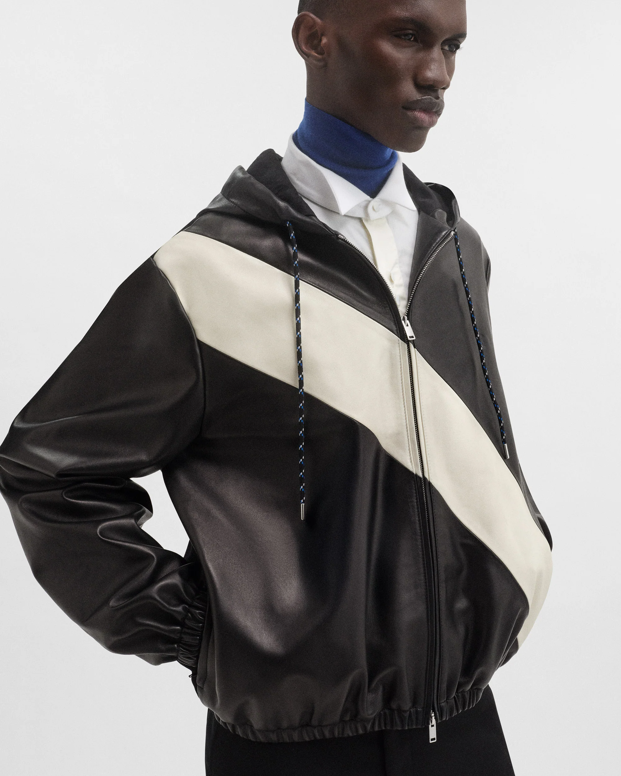 Vista Leather Anorak - Image 3