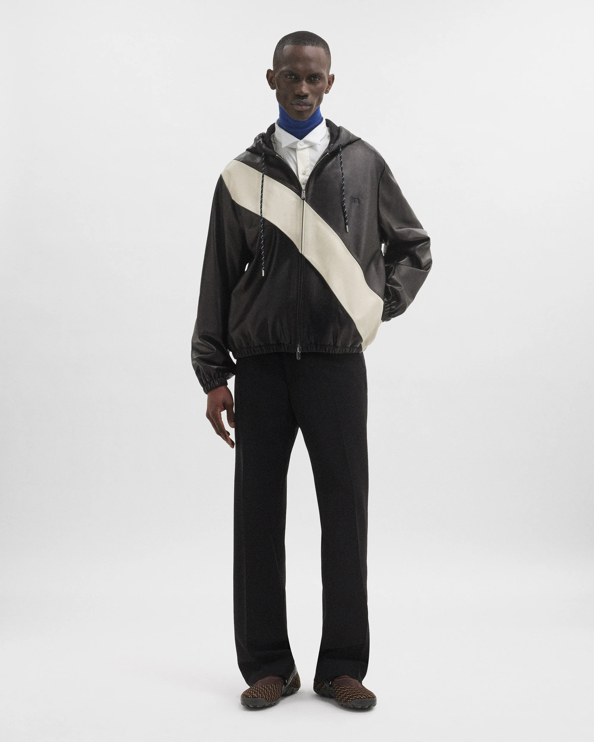 Vista Leather Anorak - Image 5